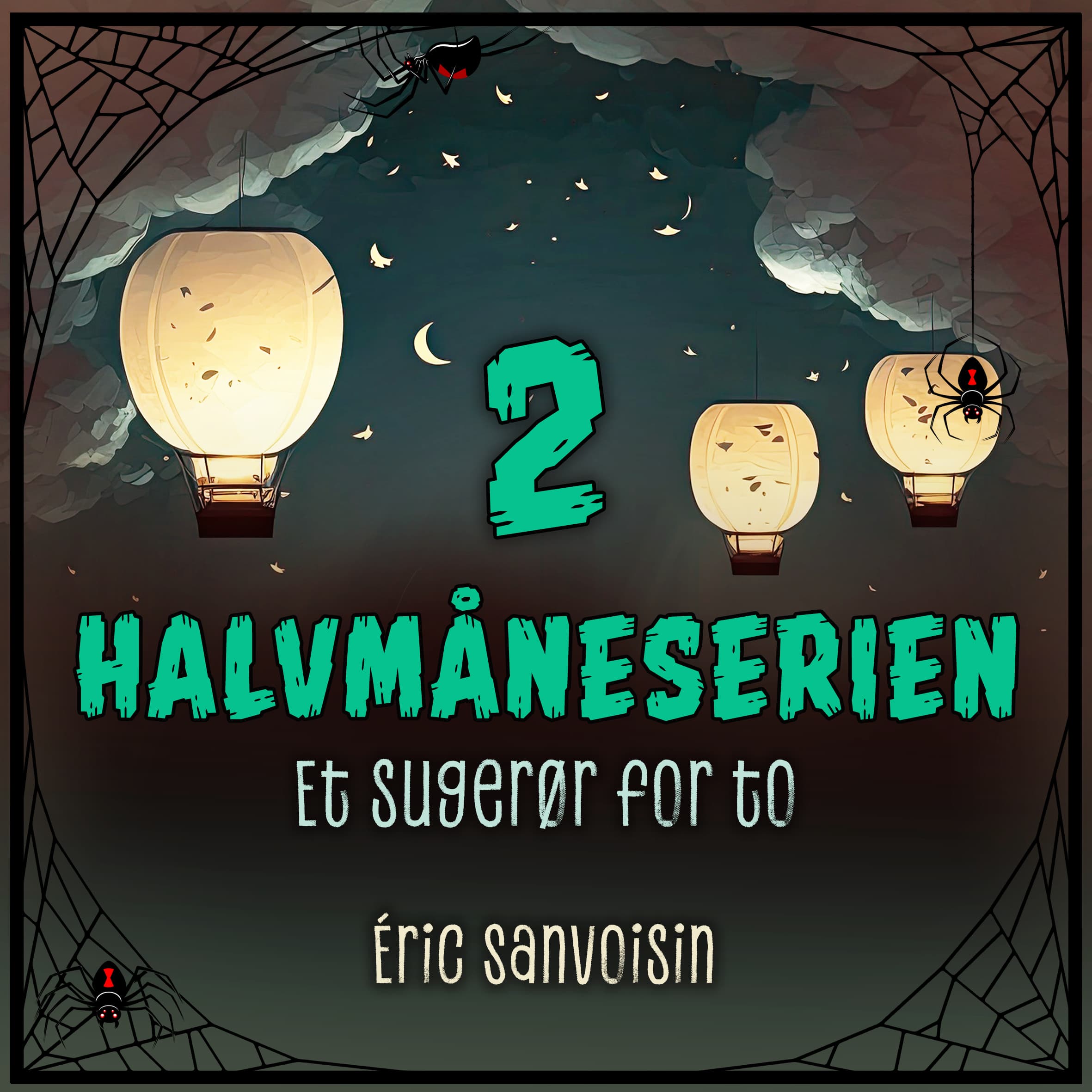 Omslag Et sugerør for to av Éric Sanvoisin (Lydbok)
