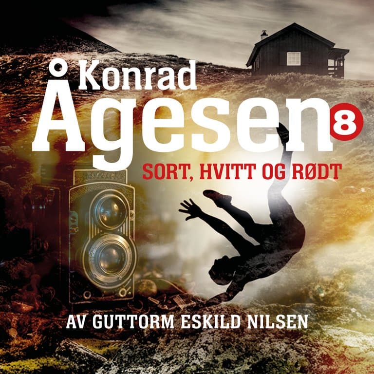 Omslag Sort, hvitt og rødt av Guttorm Eskild Nilsen (Lydbok)