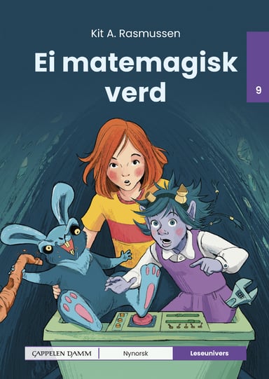 Omslag av "Leseunivers 9: Ei matemagisk verd"