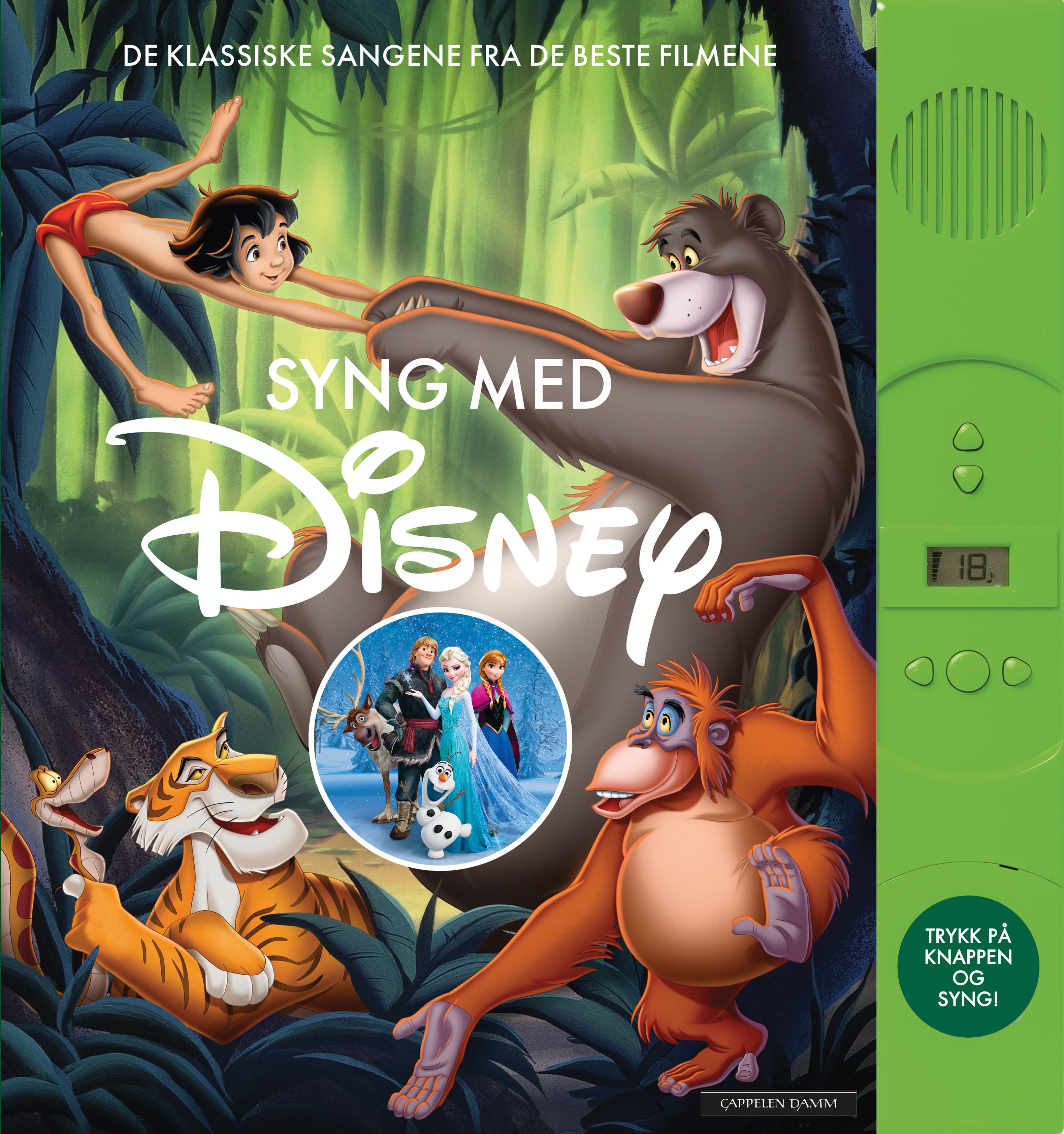 Omslag Syng med Disney (Innbundet)
