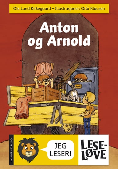 Omslag av "Leseløve - Anton og Arnold"