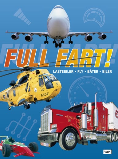 Omslag av "Full fart!"