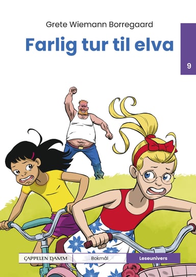 Omslag av "Leseunivers 9: Farlig tur til elva"