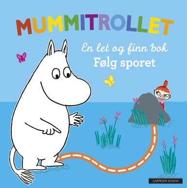 Omslag av "Mummitrollet - Følg sporet"