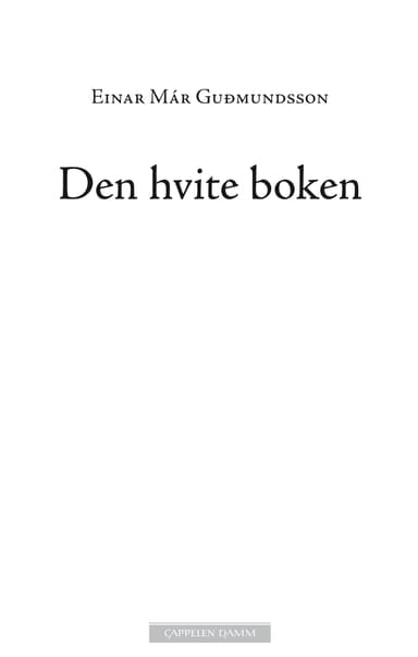 Den hvite boken