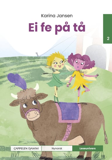 Omslag av "Leseunivers 2: Ei fe på tå"