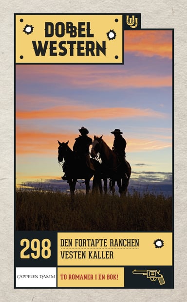 Omslag av "Den fortapte ranchen/Vesten kaller"