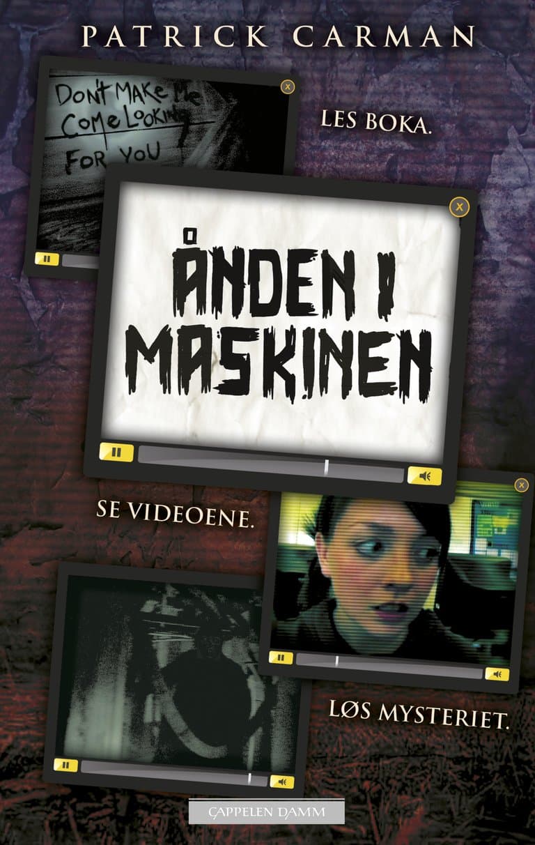 Omslag Ånden i maskinen av Patrick Carman (Innbundet)