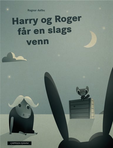 Omslag av "Harry og Roger får en slags venn"