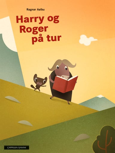 Omslag av "Harry og Roger på tur"