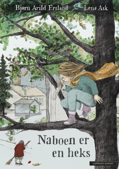 Omslag av "Naboen er en heks"