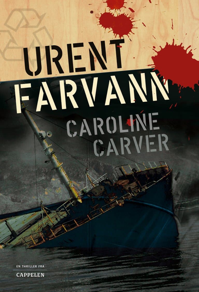 Omslag Urent farvann av Caroline Carver (Innbundet)