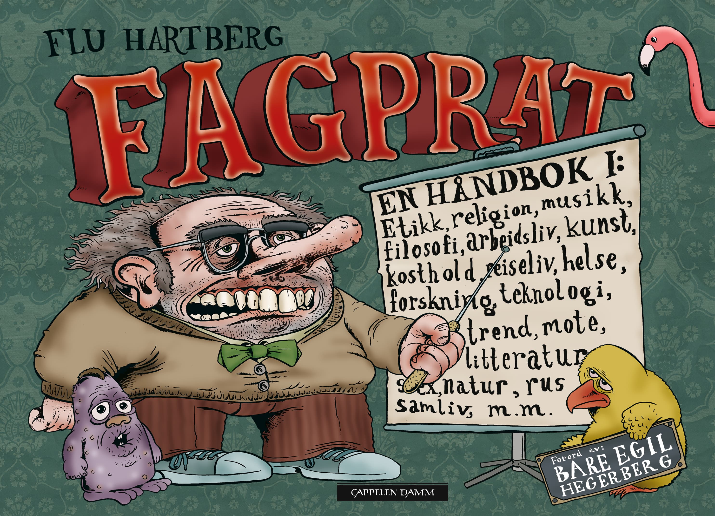 Omslag Fagprat av Flu Hartberg (Innbundet)