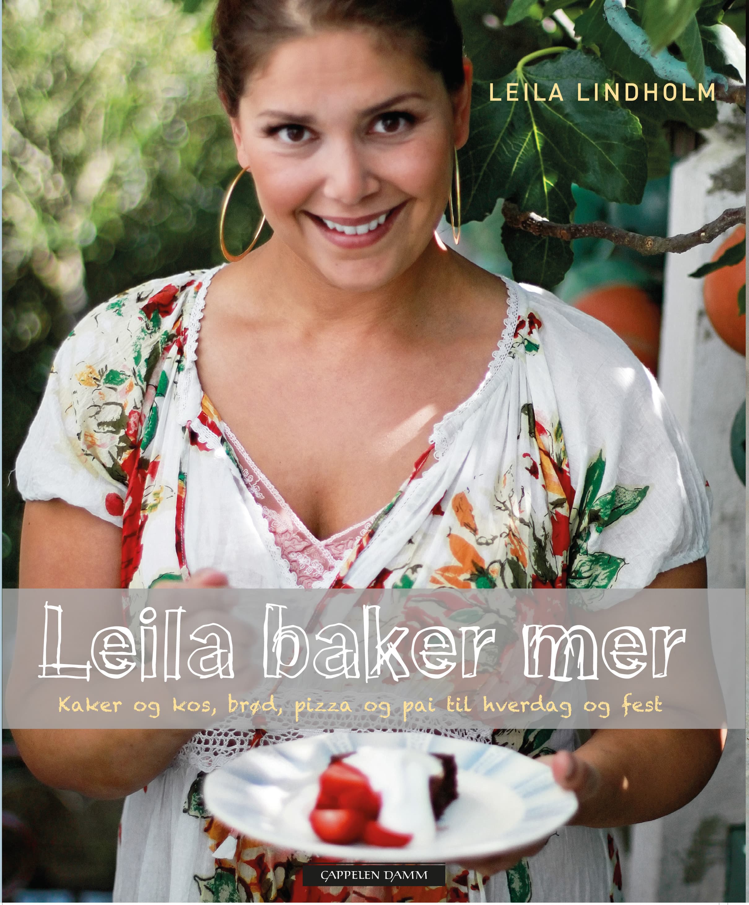 Omslag Leila baker mer av Leila Lindholm (Innbundet)