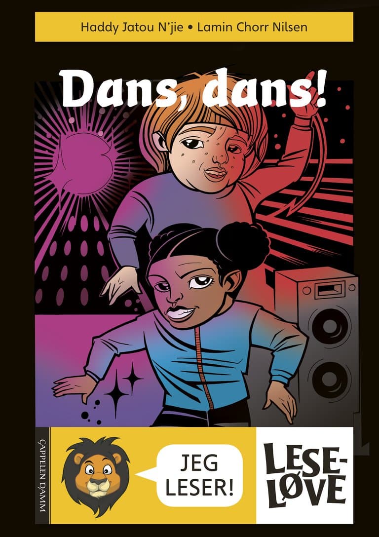Omslag Leseløve - Dans, Dans! av Haddy Jatou N'jie (Innbundet)