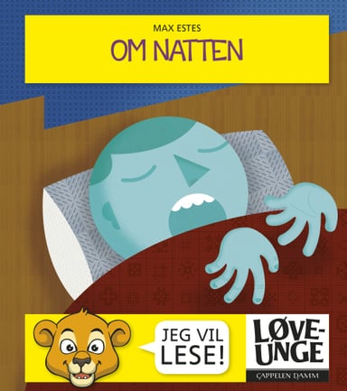 Omslag av "Løveunge - Om natten"