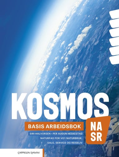 Omslag av "Kosmos NA, SR Basis arbeidsbok (2023)"