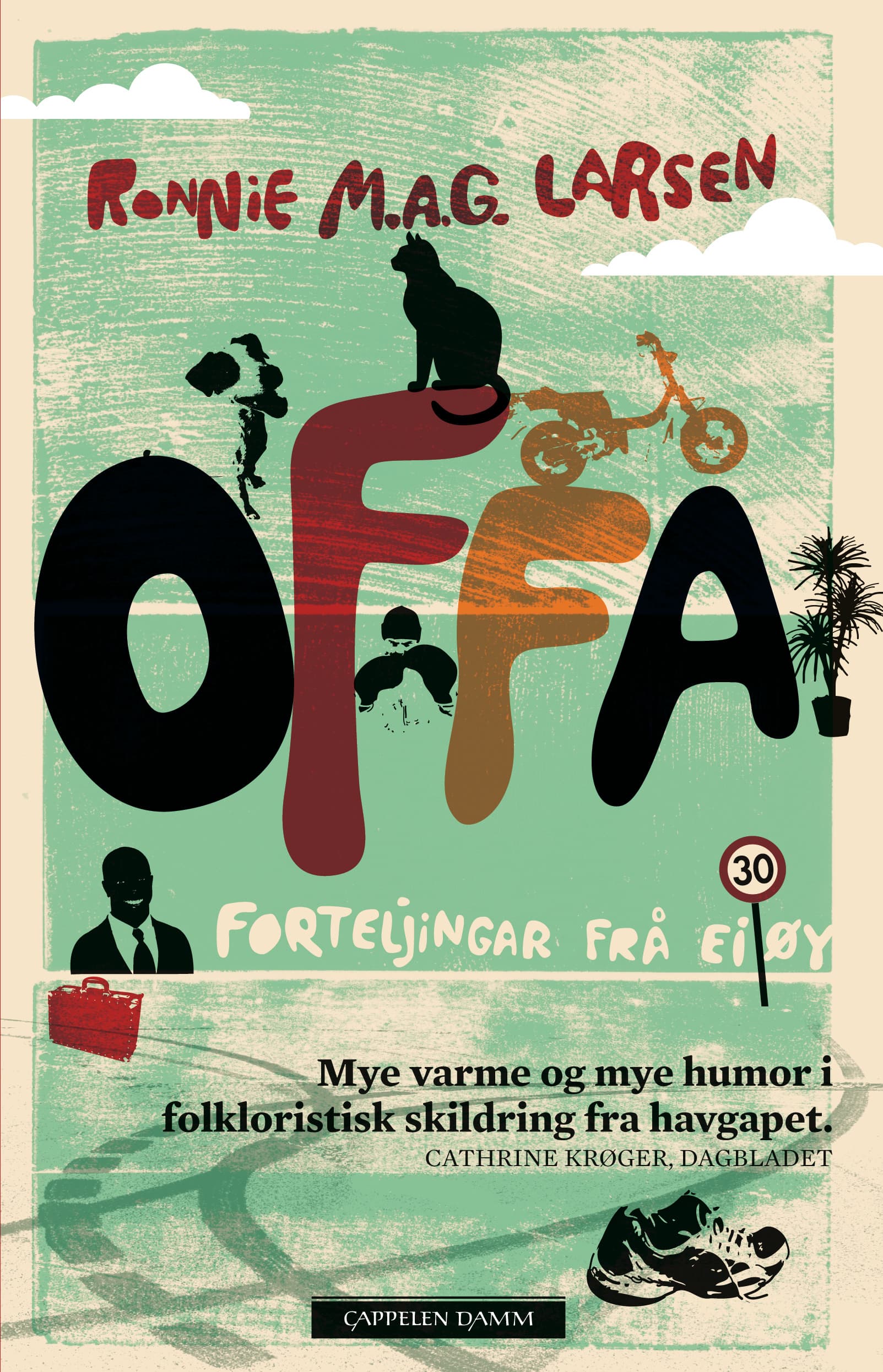 Omslag Offa av Ronnie M.A.G. Larsen (Innbundet)