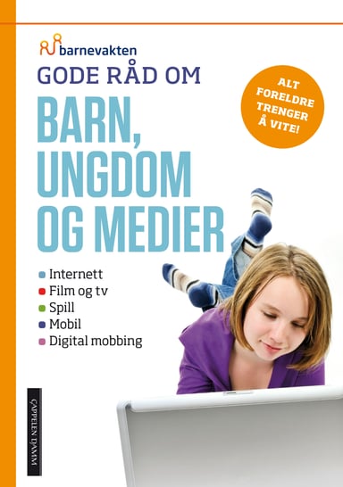 Omslag av "Barn, ungdom og medier"