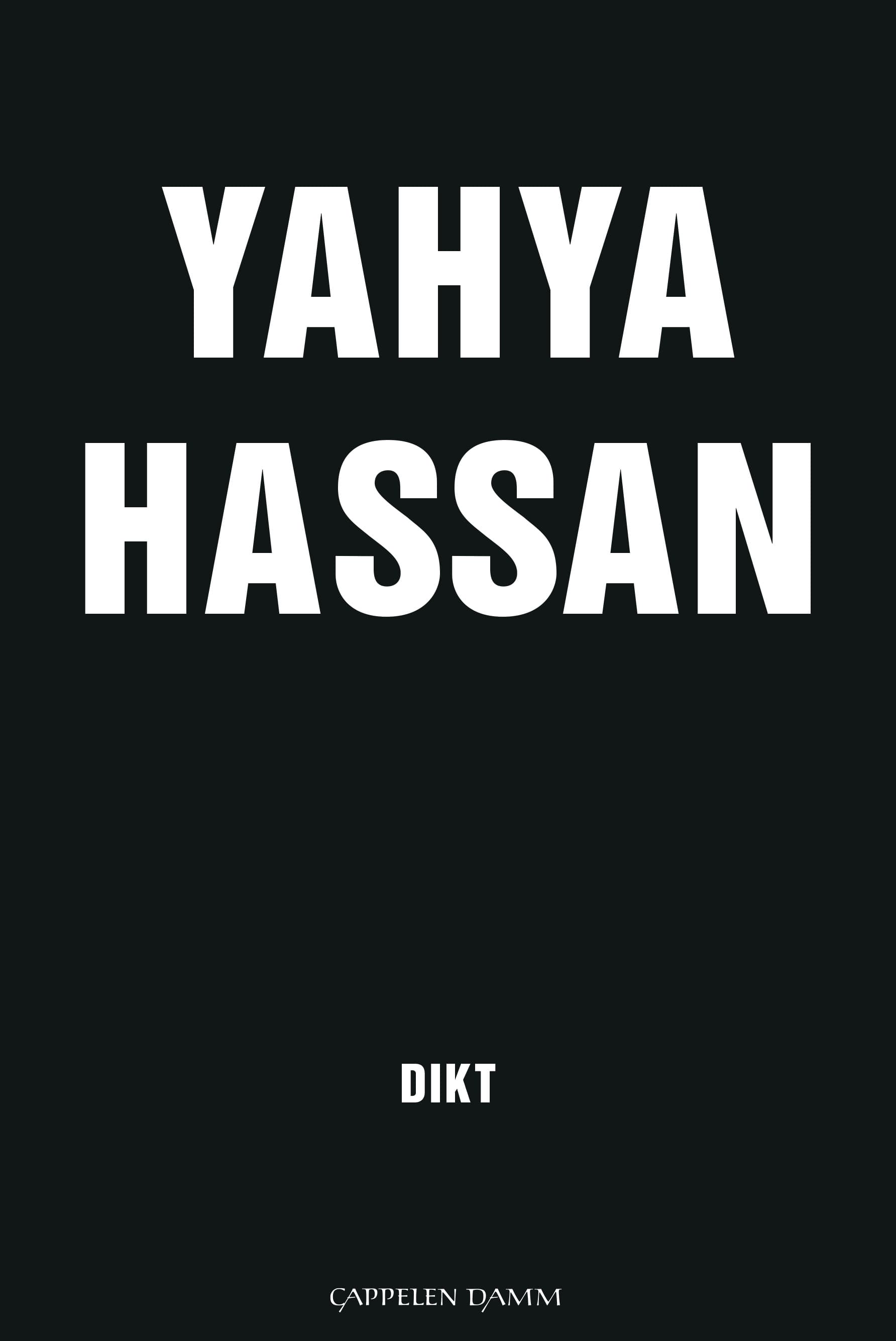 Omslag Yahya Hassan av Yahya Hassan (Ebok)