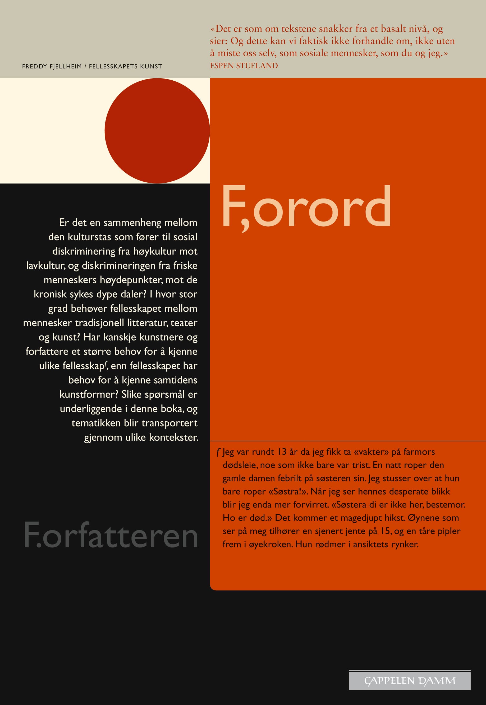 Omslag Fellesskapets kunst av Freddy O. Fjellheim (Ebok)