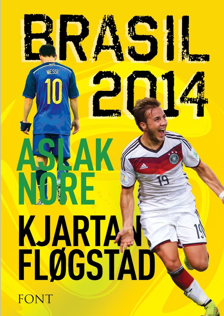 Omslag Brasil 2014 av Kjartan Fløgstad og Aslak Nore (Ebok)