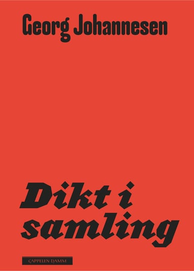 Omslag av "Dikt i samling"