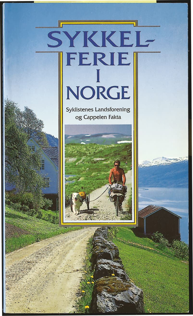 Omslag Sykkelferie i norge av Jenseth/Skjerven (Heftet)