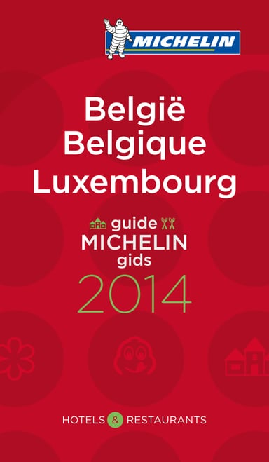 Omslag av "Belgia og Luxemourg 2014 ( MI rød guide)"