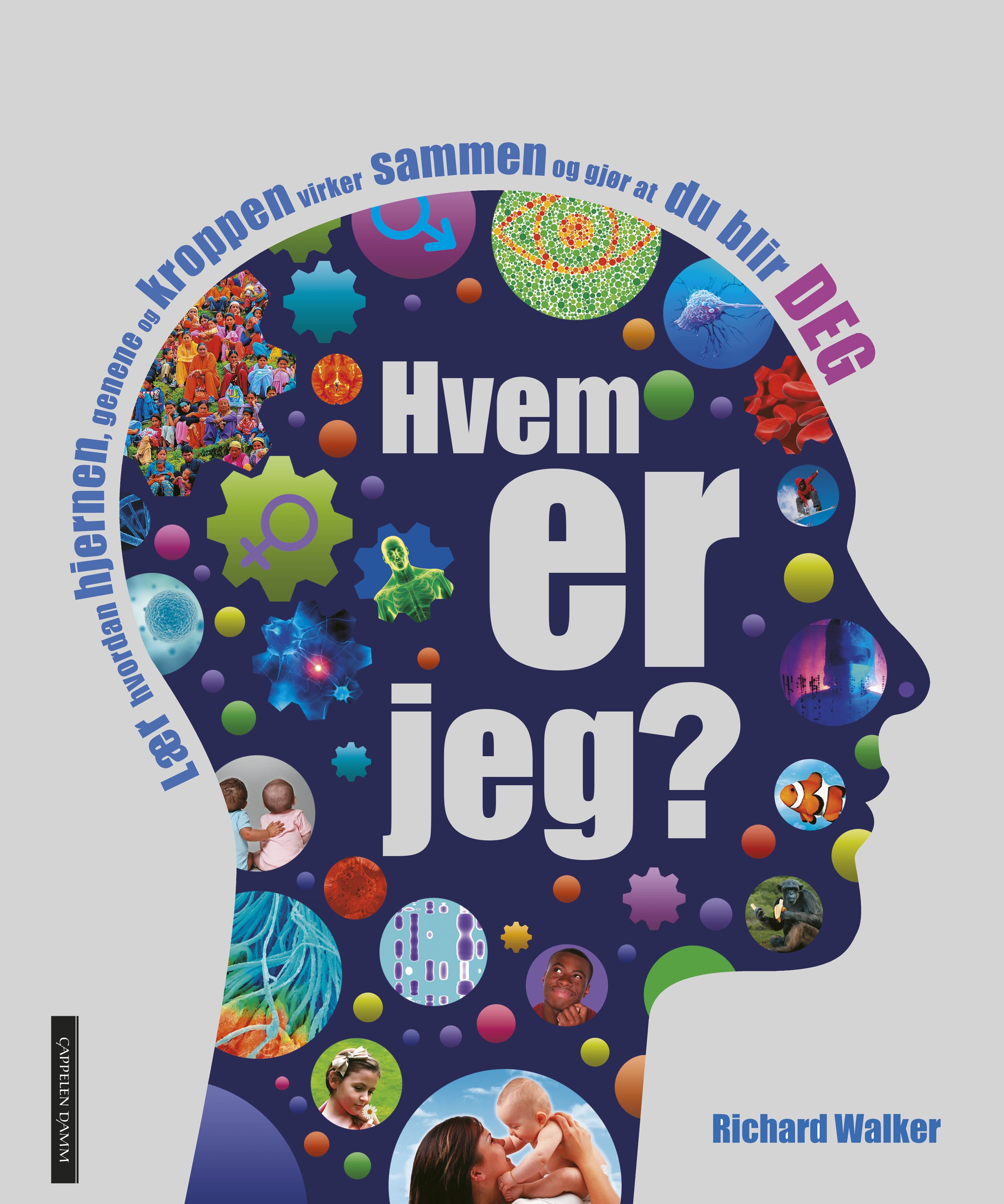 Omslag Hvem er jeg? (Innbundet)
