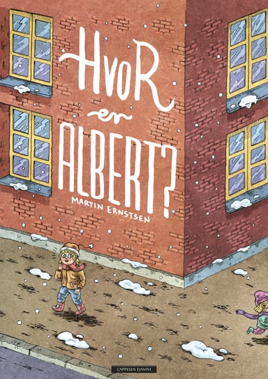 Omslag av "Hvor er Albert?"