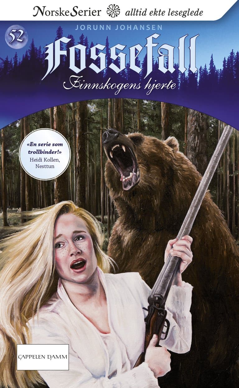 Omslag Finnskogens hjerte av Jorunn Johansen (Ebok)