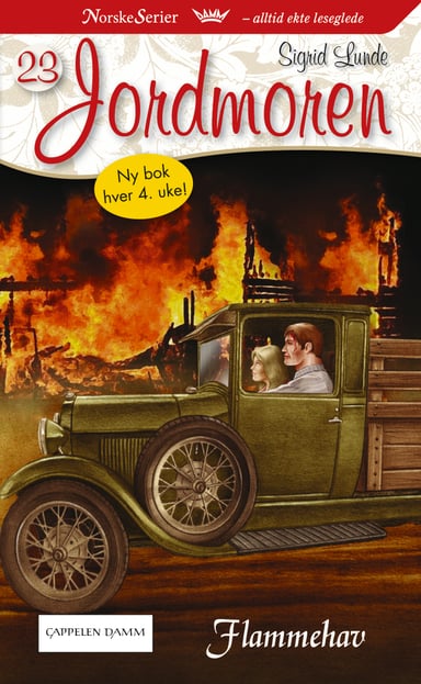 Omslag av "Flammehav"