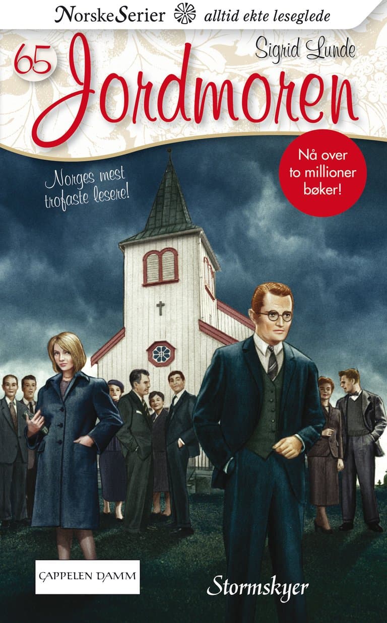 Omslag Stormskyer av Sigrid Lunde (Heftet)