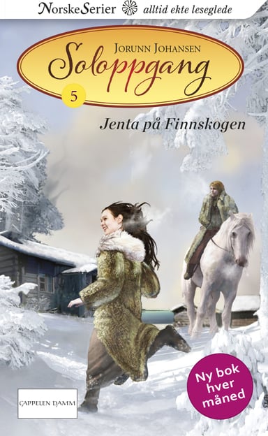 Omslag av "Jenta på Finnskogen"