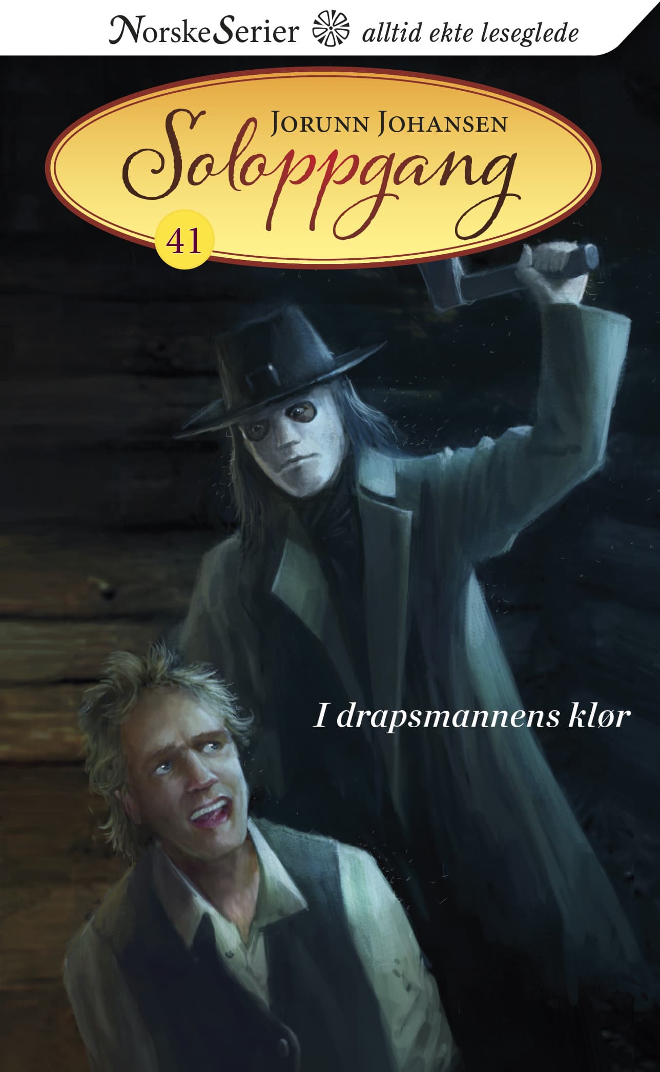 Omslag I drapsmannens klør av Jorunn Johansen (Heftet)