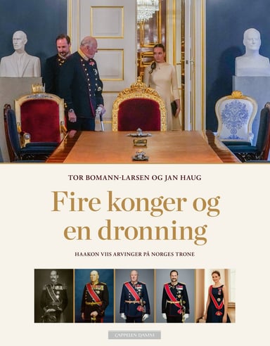 Omslag av "Fire konger og en dronning"