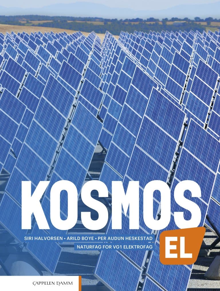 Omslag Kosmos EL (2020) av Siri Halvorsen, Arild Boye og Per Audun Heskestad (Heftet)