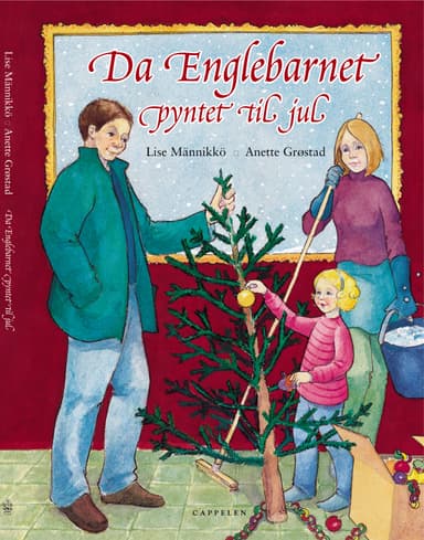 Da englebarnet pyntet til jul