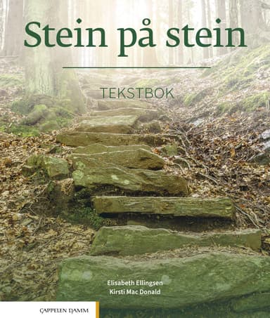 Stein på stein Tekstbok