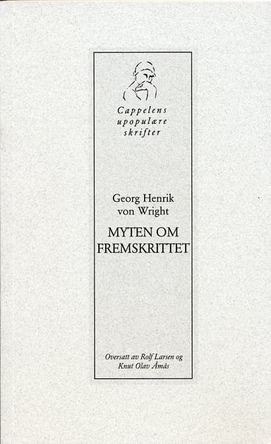 Omslag av "Myten om fremskrittet"