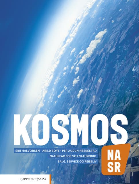 Omslag Kosmos NA, SR (2020) av Siri Halvorsen, Arild Boye og Per Audun Heskestad (Heftet)