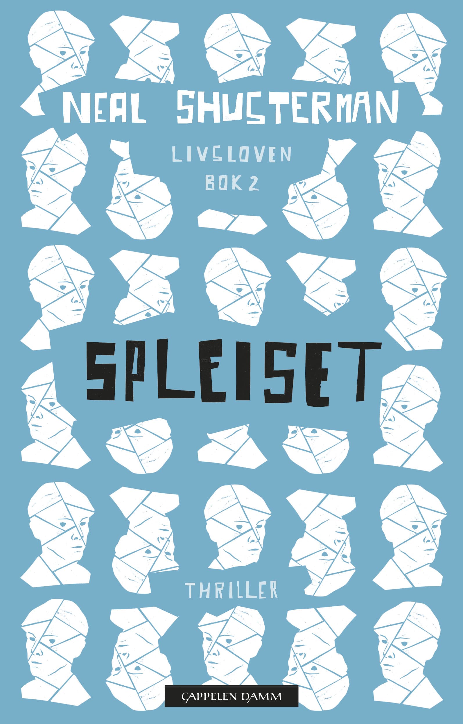 Omslag Spleiset. Livsloven 2 av Neal Shusterman (Innbundet)
