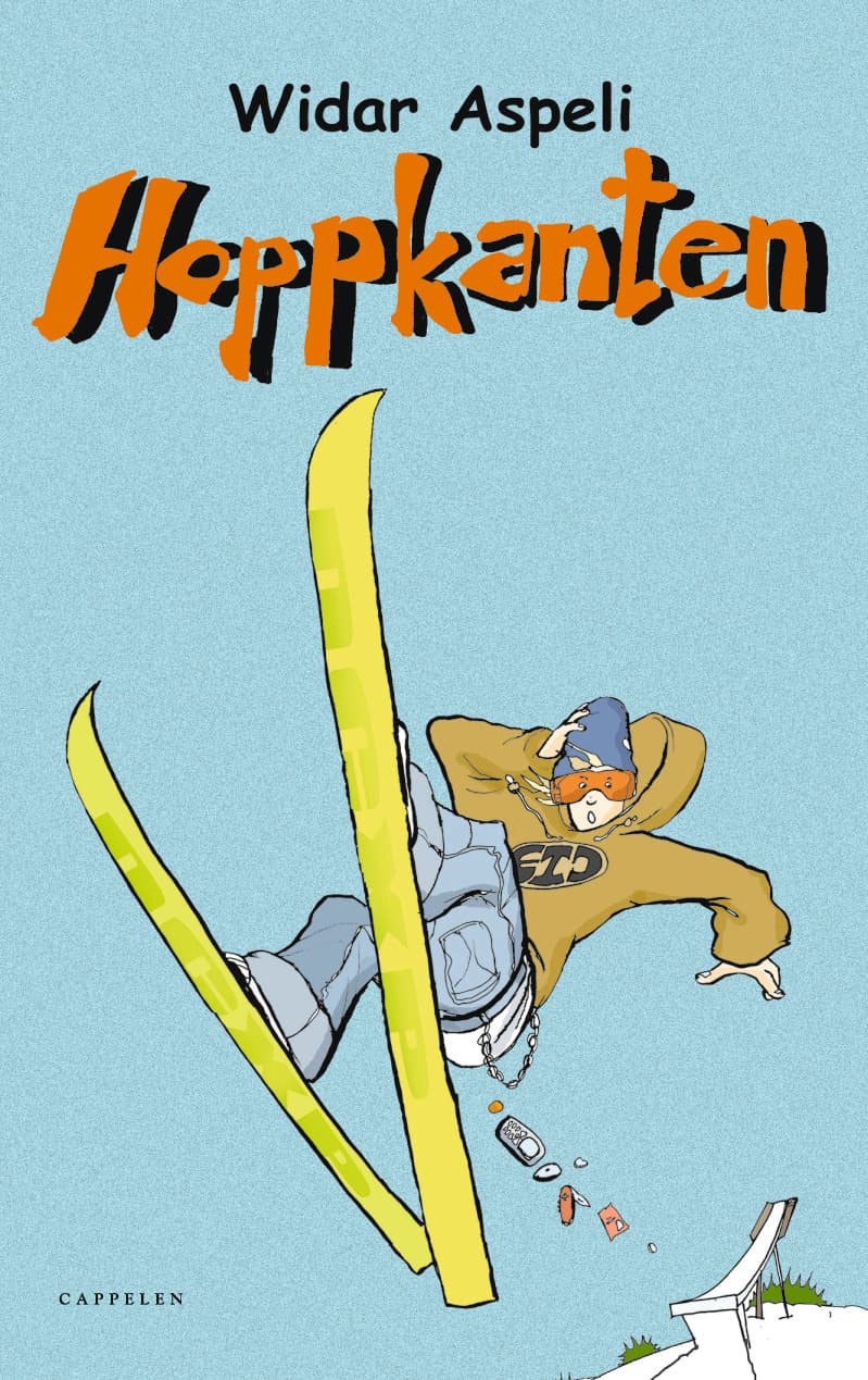 Omslag Hoppkanten av Widar Aspeli (Innbundet)