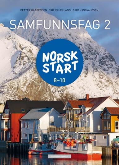 Omslag av "Norsk start 8-10 Samfunnsfag 2"