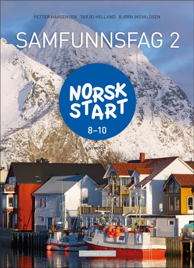Omslag av "Norsk start 8-10 Samfunnsfag 2"