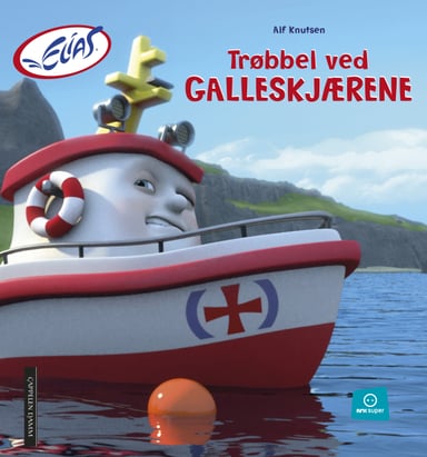 Omslag av "Elias – Trøbbel ved Galleskjærene"