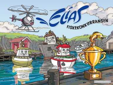 Omslag av "Elias - Fiskekonkurransen"