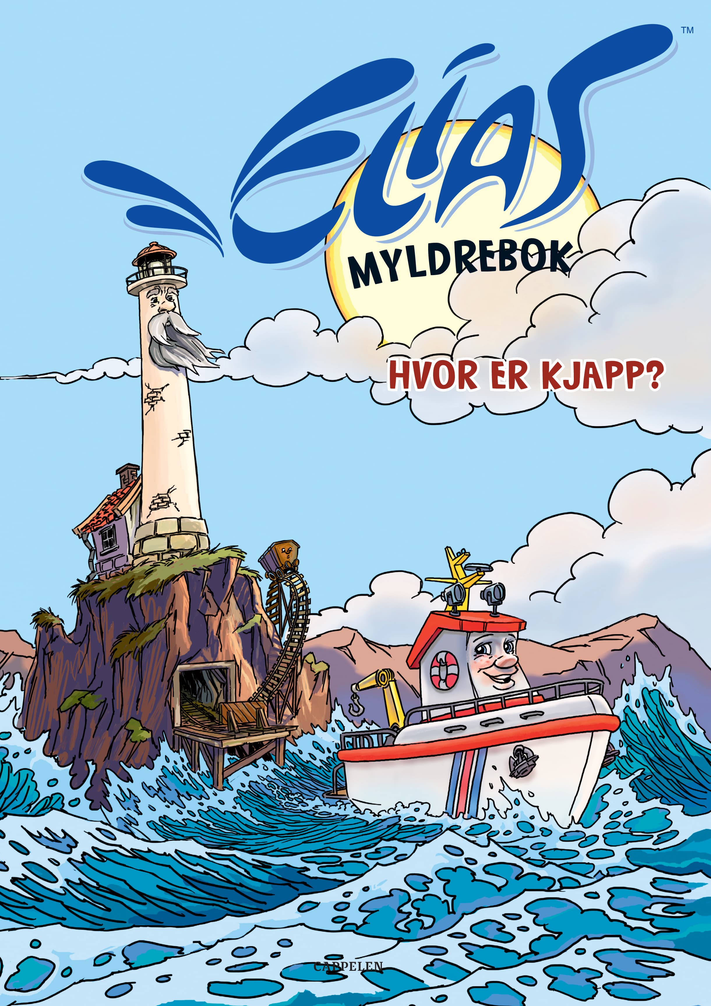 Omslag Elias - myldrebok : Hvor er Kjapp? av Filmkameratene A/S (Innbundet)