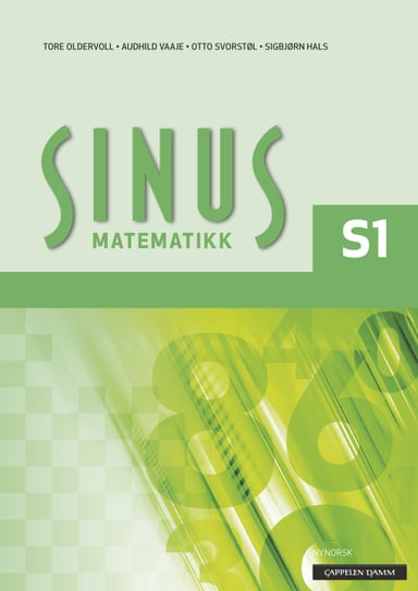 Omslag av "Sinus S1 Lærebok (2018)"